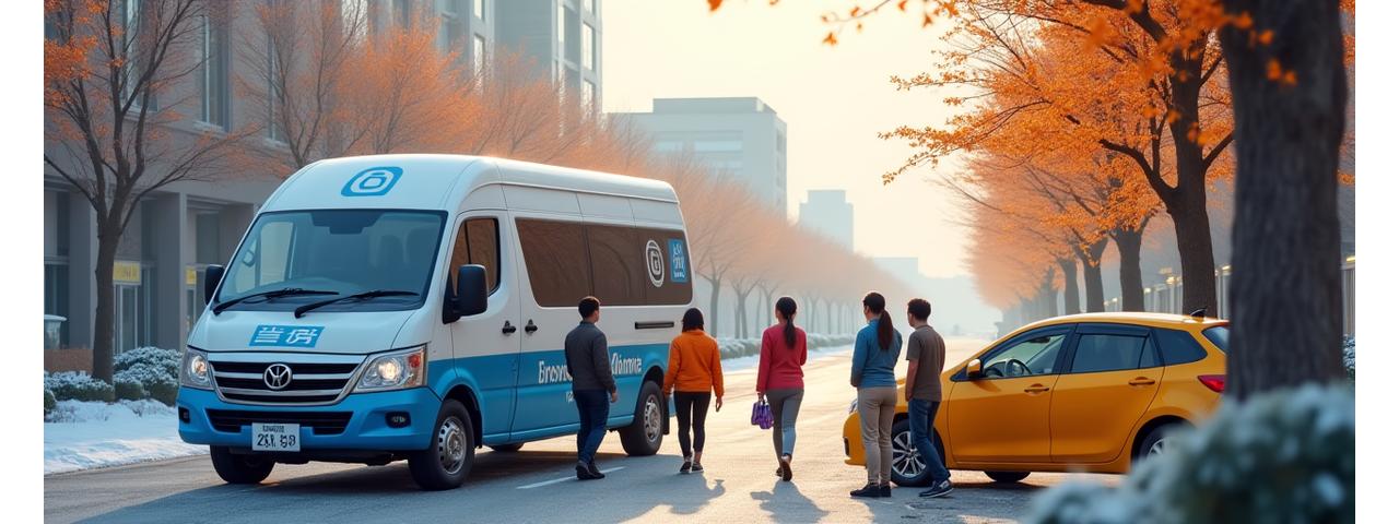 災害支援車両とボランティア活動の様子